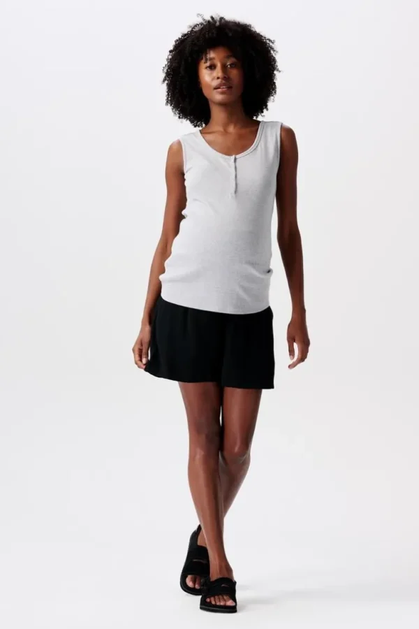 Noppies Tops | Tops<Voedingstop - Light Grey melange