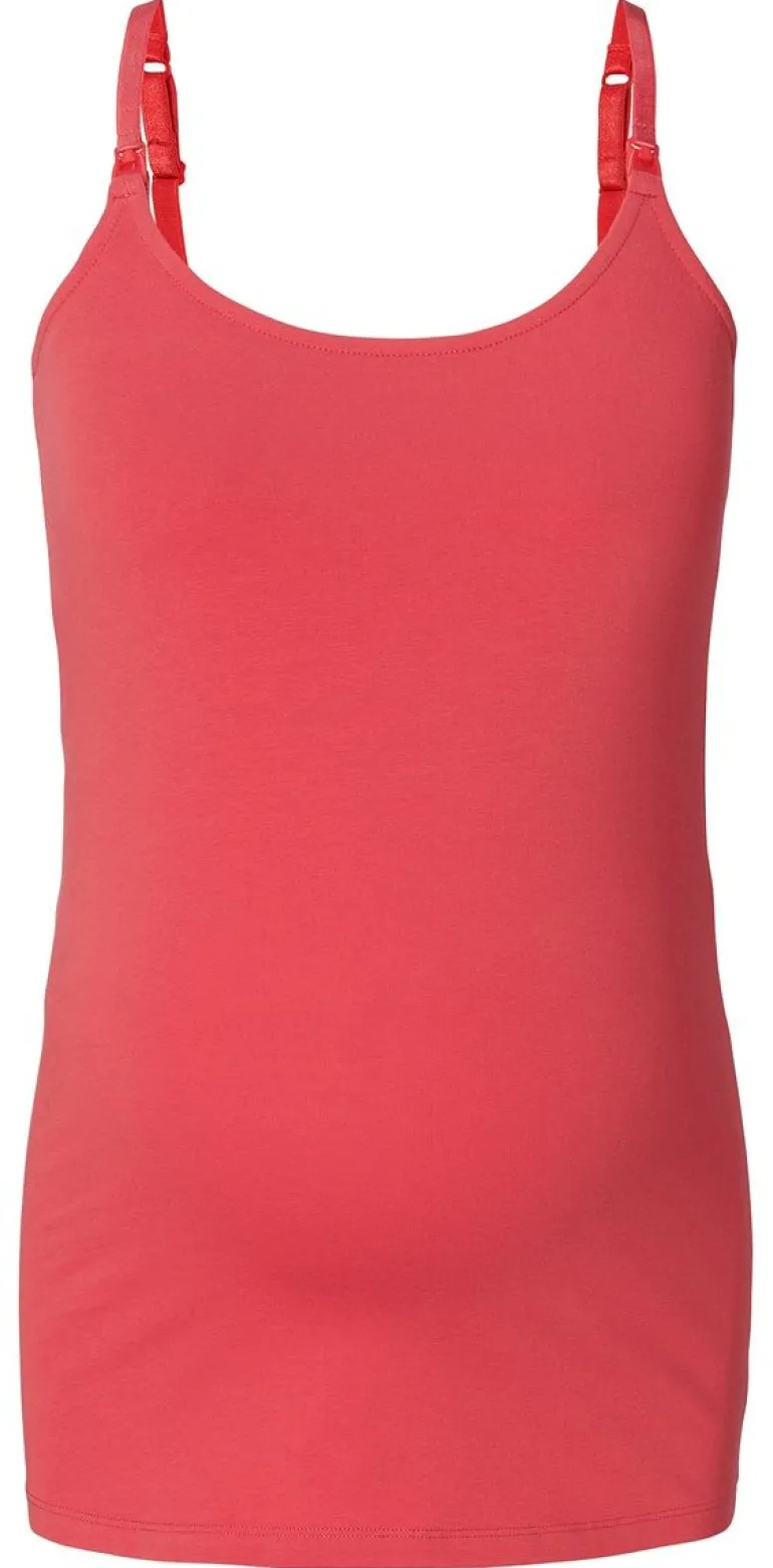 voedingstop__red_2-1.webp Noppies Tops | Tops<Voedingstop - Red
