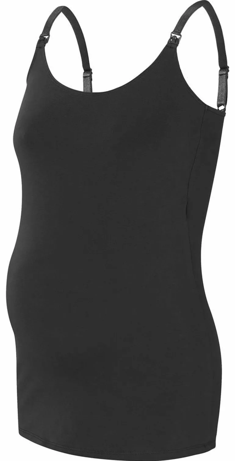 voedingstop_ara__black_4.webp Noppies Tops | Tops<Voedingstop Ara - Black