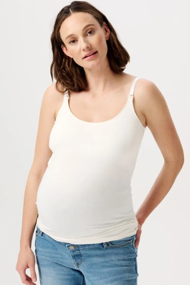 voedingstop_ara__cream_0.webp Noppies Tops | Tops<Voedingstop Ara - Cream