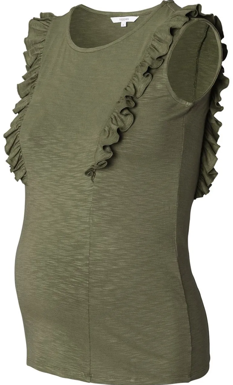 voedingstop_blois__dusty__4.webp Noppies Tops | Tops<Voedingstop Blois - Dusty Olive