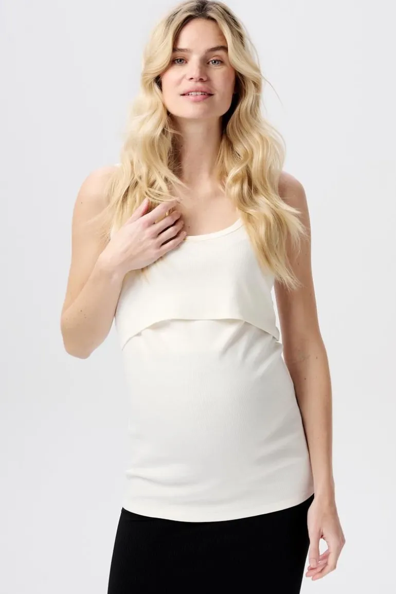 voedingstop_jamee__cream_0.webp Noppies Tops | Tops<Voedingstop Jamee - Cream