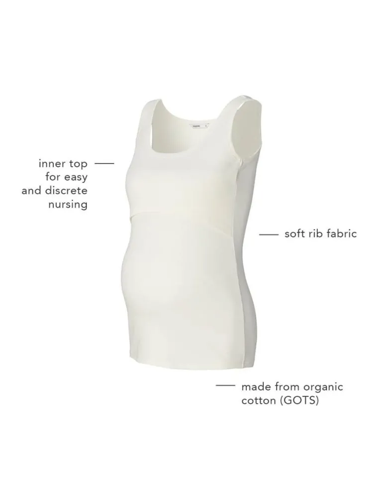 voedingstop_jamee__cream_6.webp Noppies Tops | Tops<Voedingstop Jamee - Cream