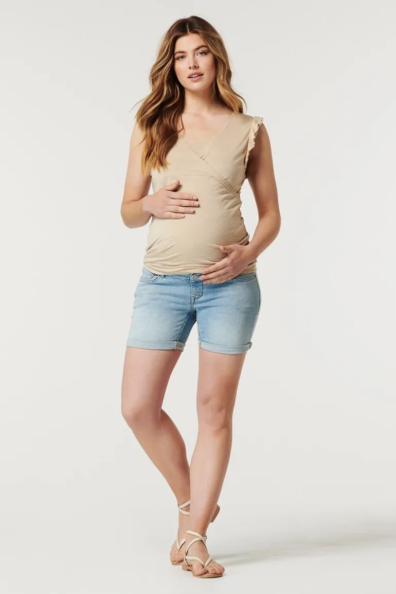voedingstop_maud__humus_0.webp Noppies Tops | Tops<Voedingstop Maud - Humus