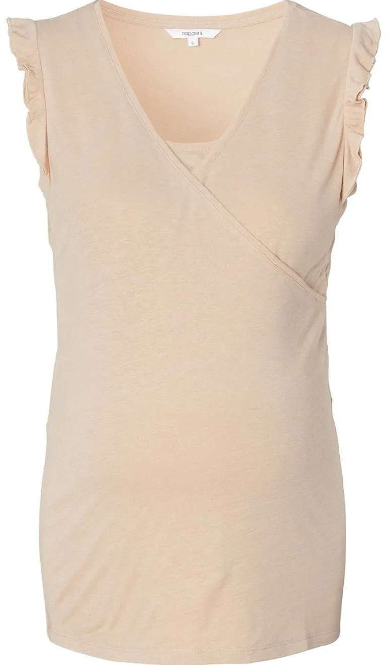 voedingstop_maud__humus_2.webp Noppies Tops | Tops<Voedingstop Maud - Humus