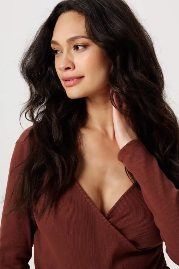Noppies Tops | Tops<Voedingstop Sara - Cappucino