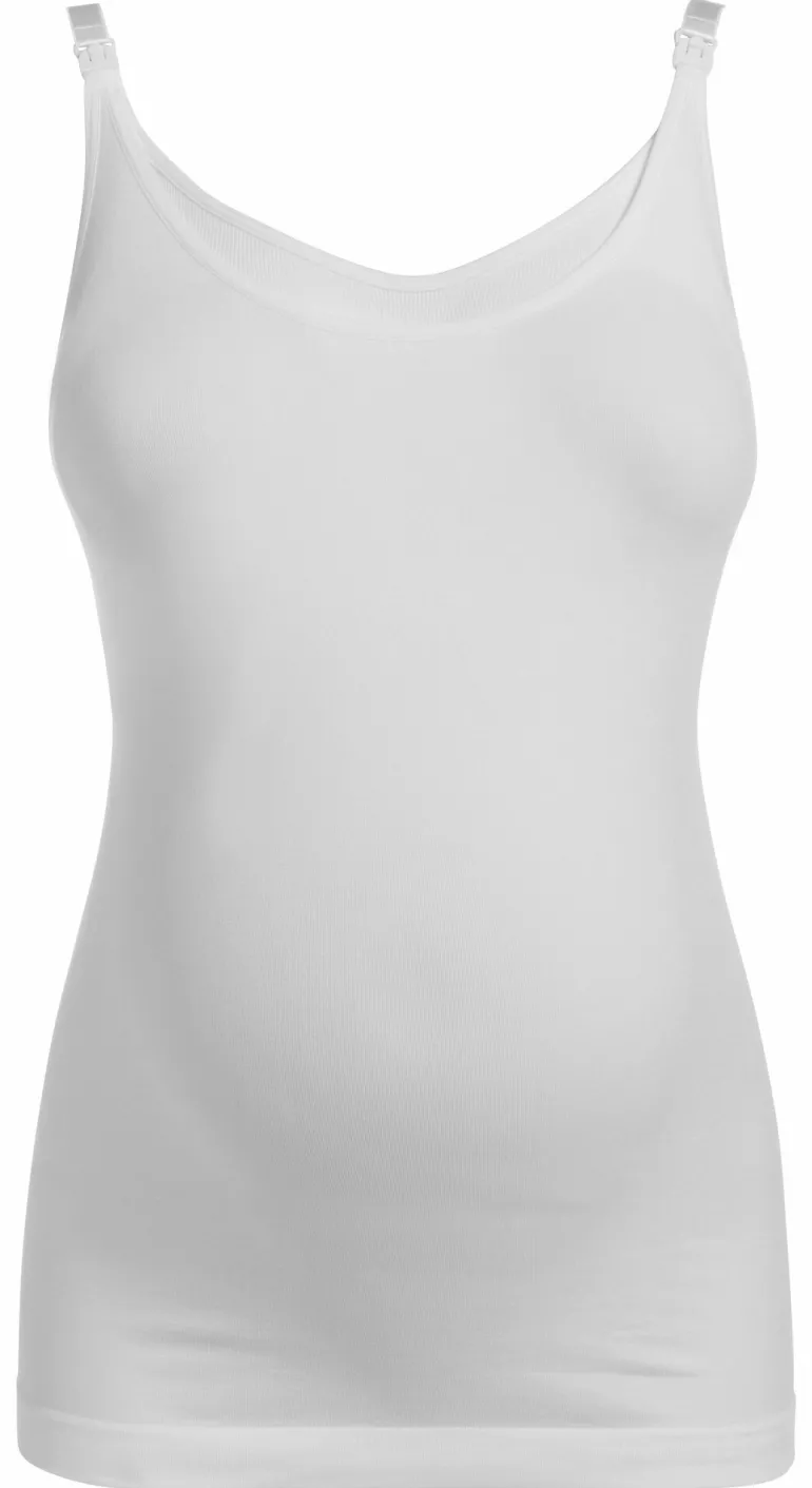 voedingstop_seamless__whi_2.webp Noppies Tops<Voedingstop Seamless - White