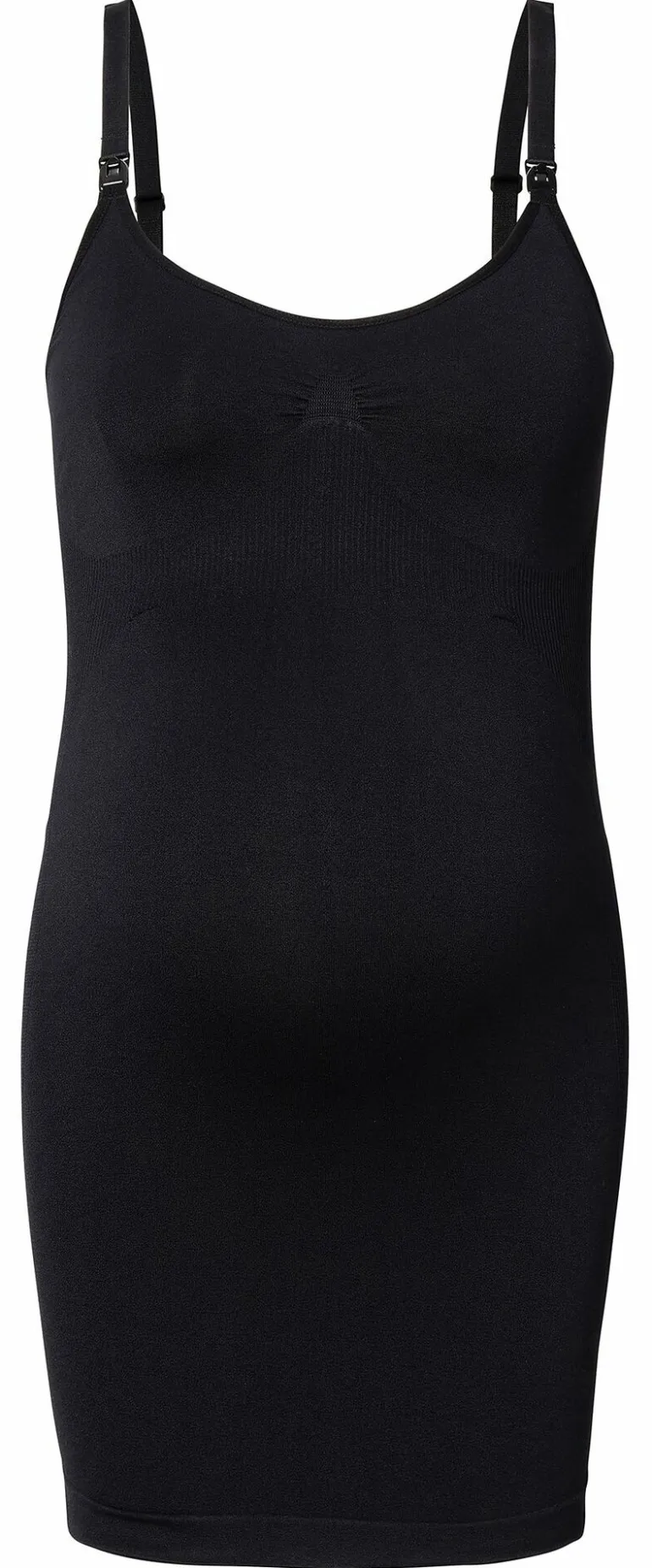 voedingstop_seamless_nurs_10.webp Noppies Tops | Tops<Voedingstop Seamless Nursing Dress - Black