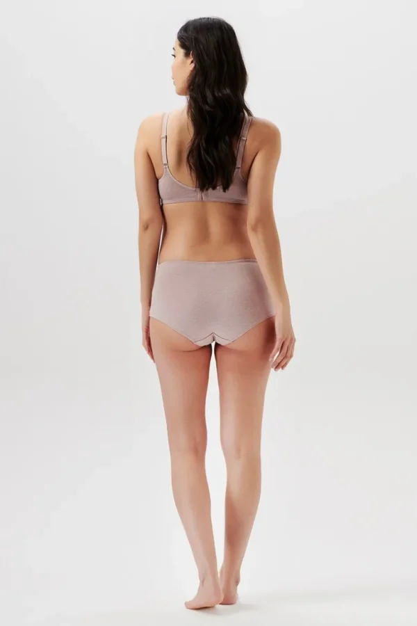 Noppies Bh's | Bh's<Voorgevormde Voedingsbh Cotton Melange - Bark Melange