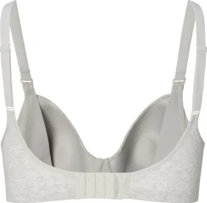 Noppies Bh's | Bh's<Voorgevormde Voedingsbh Cotton Melange - Light Grey Melange