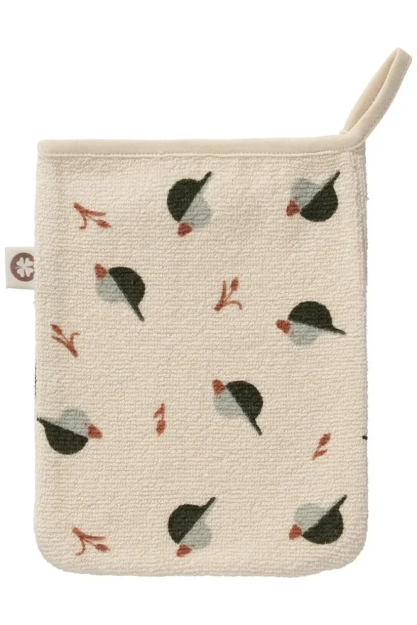 Noppies Washanden | Thuis<Washandje Printed Duck Terry Wash Cloths - Beetle