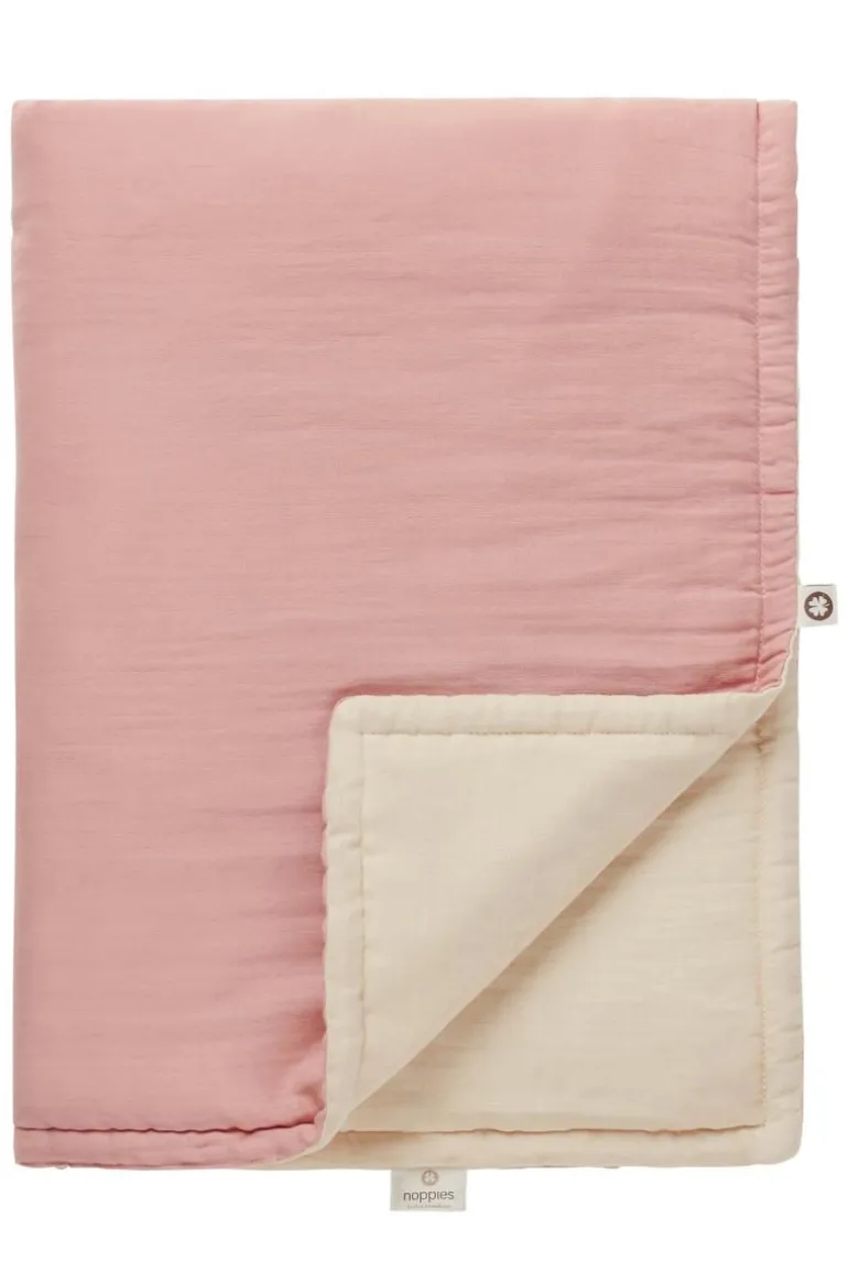 wieg_deken_filled_x_cm__m_4.webp Noppies Dekens | Babykamer<Wieg Deken Filled 75x100 Cm - Misty Rose