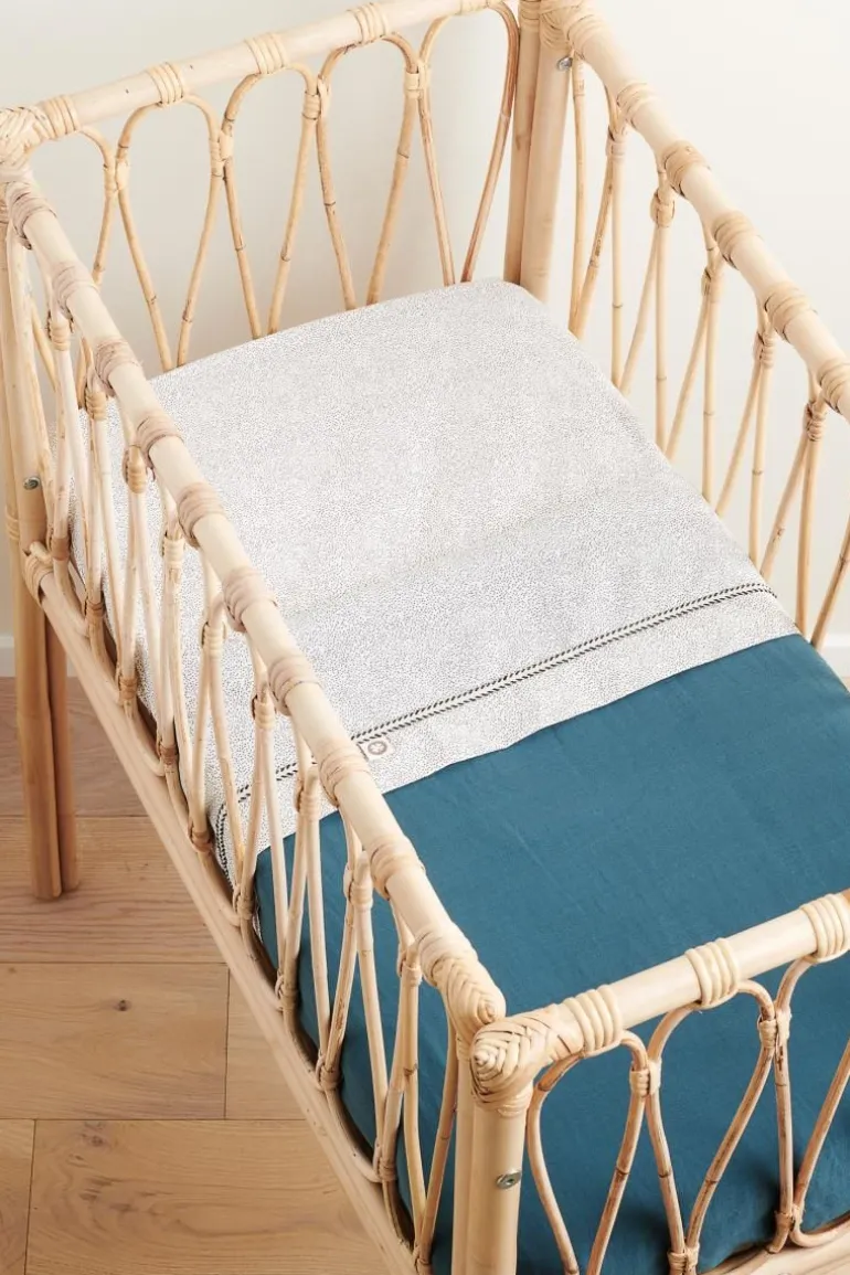 wieg_deken_filled_x_cm__p_7.webp Noppies Dekens | Babykamer<Wieg Deken Filled 75x100 Cm - Puritan Gray