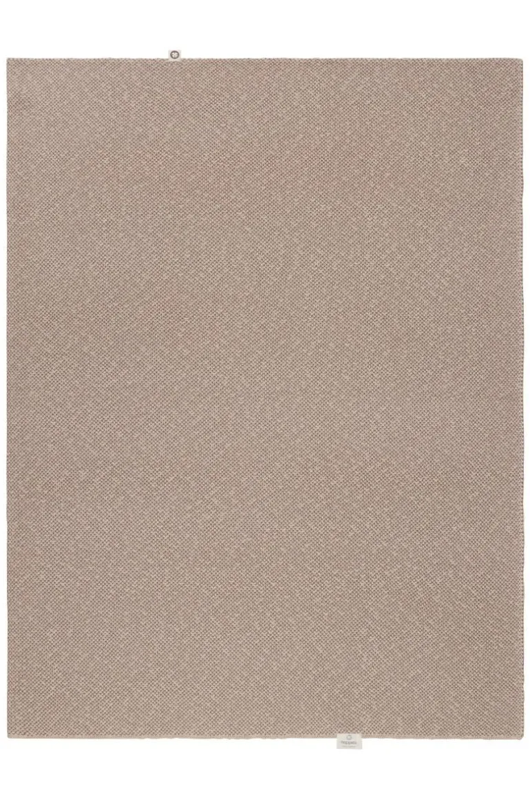 wieg_deken_melange_knit_x_11-1.webp Noppies Dekens | Babykamer<Wieg Deken Melange Knit 75x100 Cm - Oxford Tan