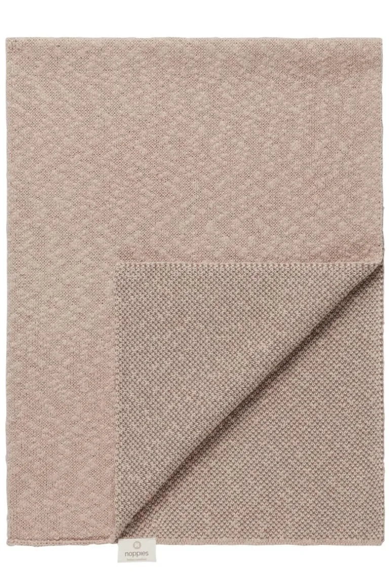 wieg_deken_melange_knit_x_12-1.webp Noppies Dekens | Babykamer<Wieg Deken Melange Knit 75x100 Cm - Oxford Tan