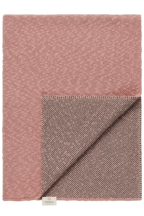 Noppies Dekens | Babykamer<Wieg Deken Melange Knit 75x100 Cm - Misty Rose