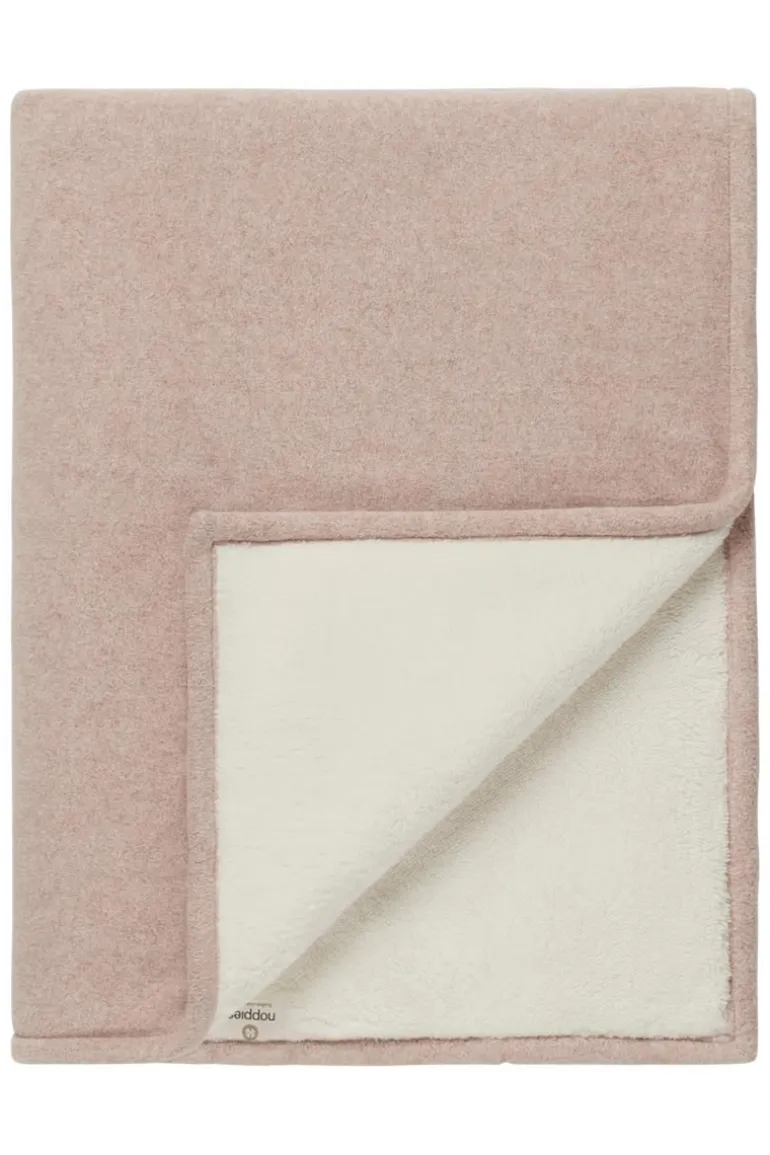 wieg_deken_teddy_fantasy__2-1.webp Noppies Dekens | Babykamer<Wieg Deken Teddy Fantasy Fleece 75x100 Cm - Tan Melange
