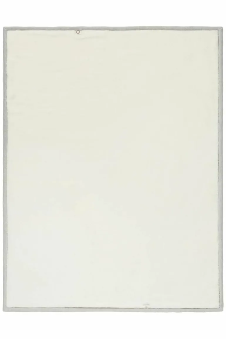 wieg_deken_teddy_fantasy__2.webp Noppies Dekens | Babykamer<Wieg Deken Teddy Fantasy Fleece 75x100 Cm - Grey Melange