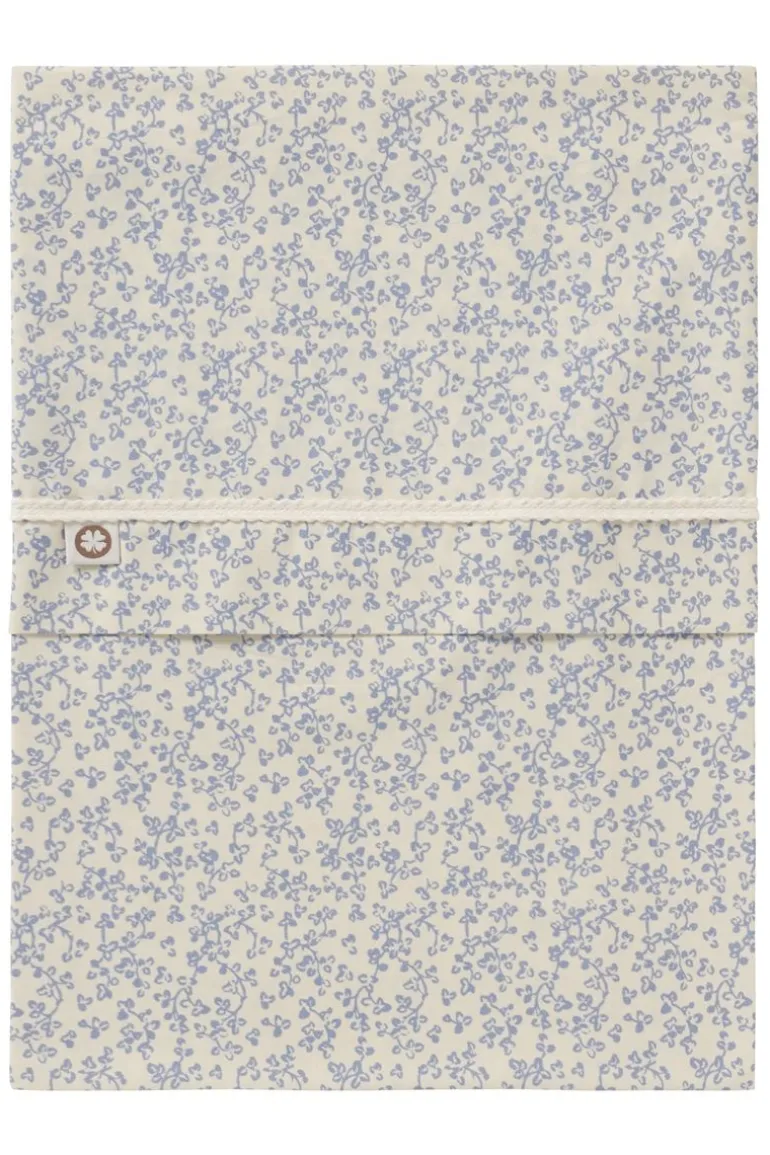 wieg_laken_botanical_crib_0-1.webp Noppies Lakens | Babykamer<Wieg Laken Botanical Crib Sheet - Colony Blue