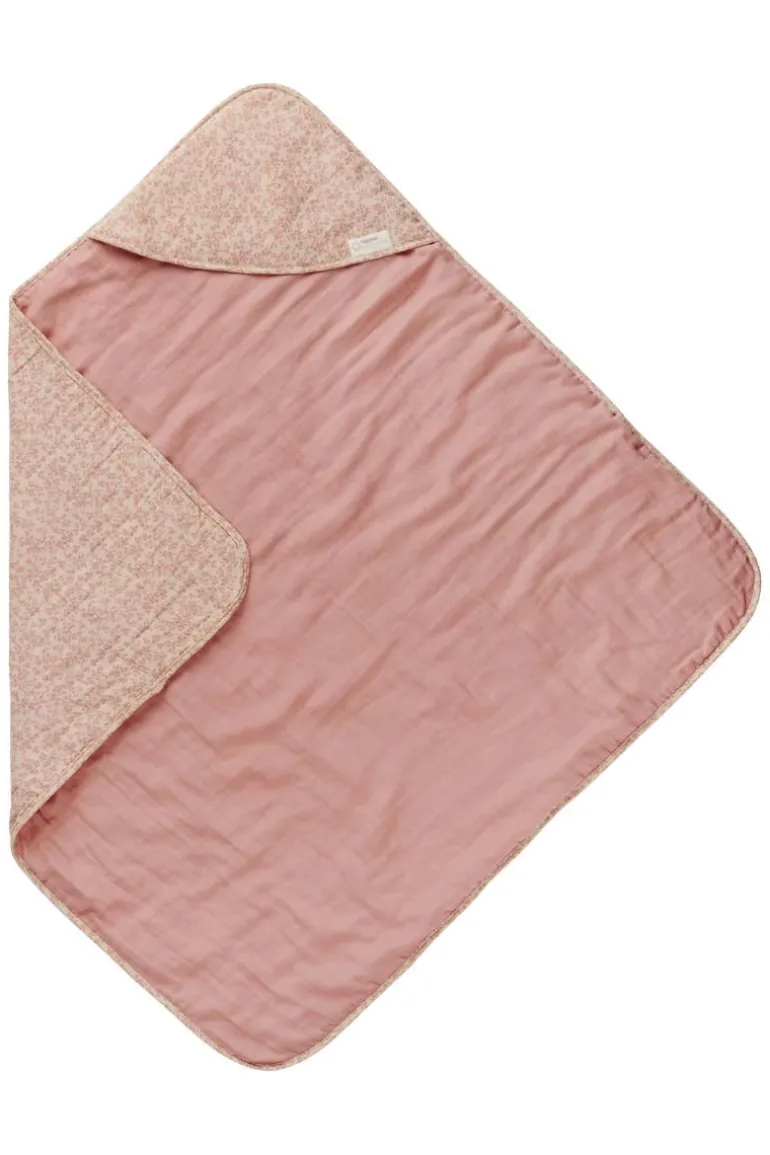wikkeldoek_botanical_x_cm_3.webp Noppies Badcapes & Wikkeldoeken | Onderweg<Wikkeldoek Botanical 100x100 Cm - Misty Rose