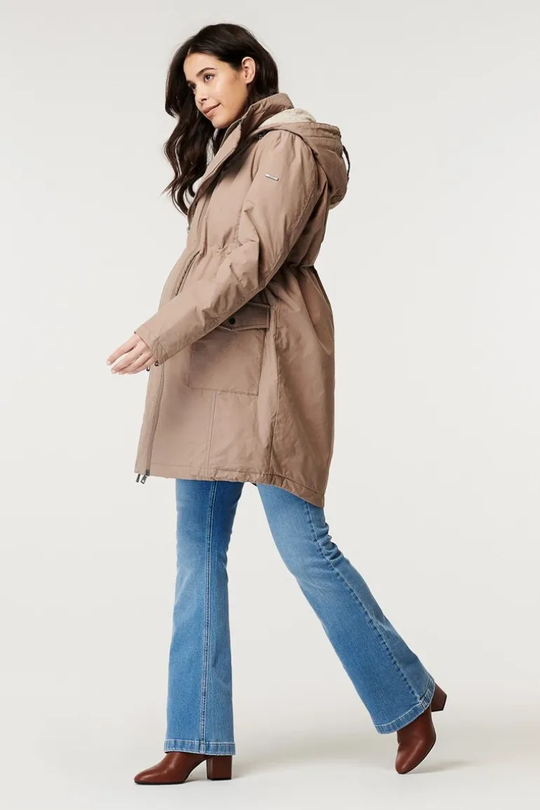 winterjas__taupe_grey_16.webp Noppies Jassen & Blazers<Winterjas - Taupe Grey