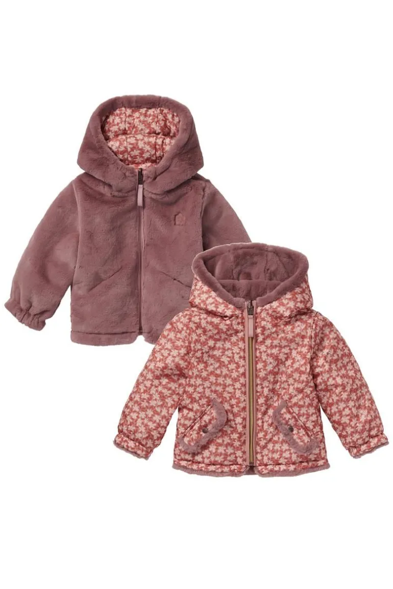 winterjas_feria__reversib_0.webp Noppies Jassen<Winterjas Feria - Reversible - Burlwood