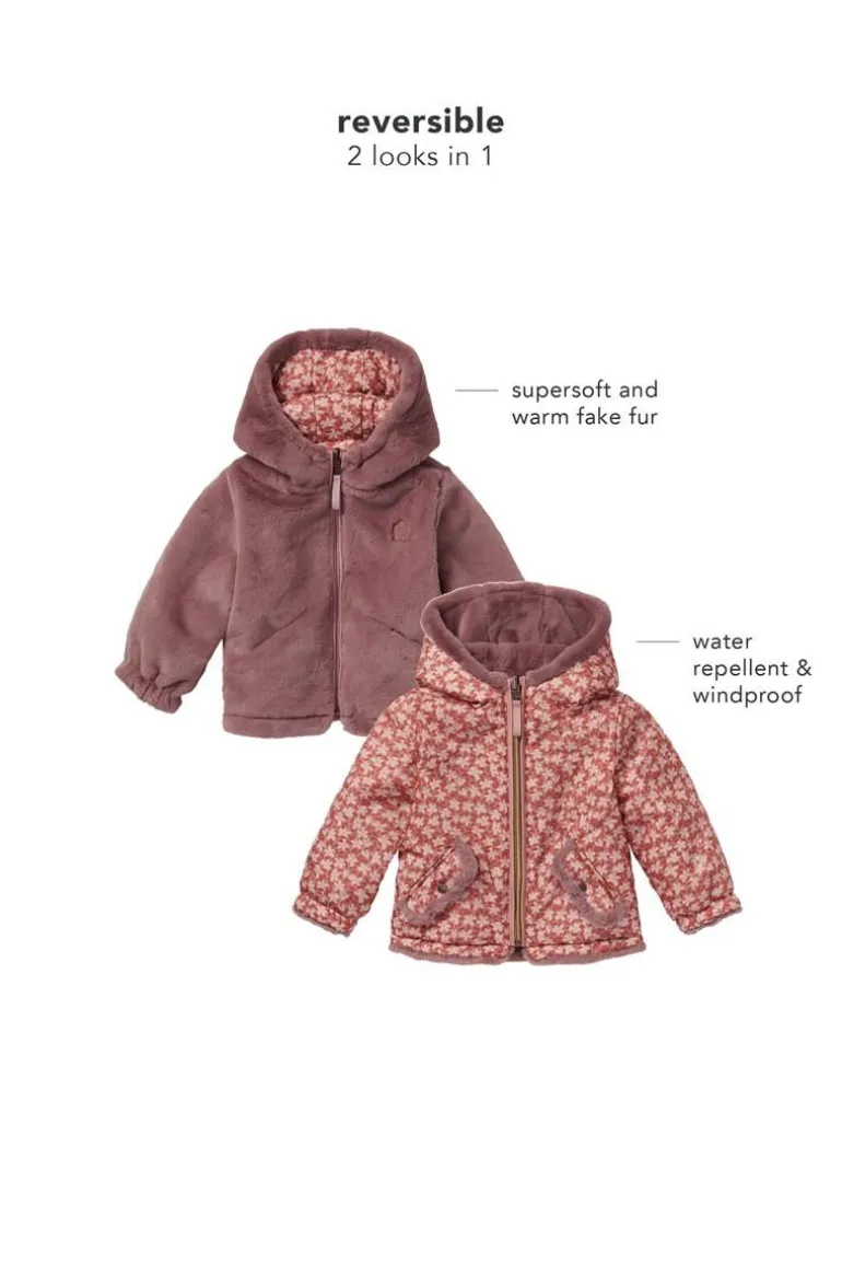 winterjas_feria__reversib_6.webp Noppies Jassen<Winterjas Feria - Reversible - Burlwood