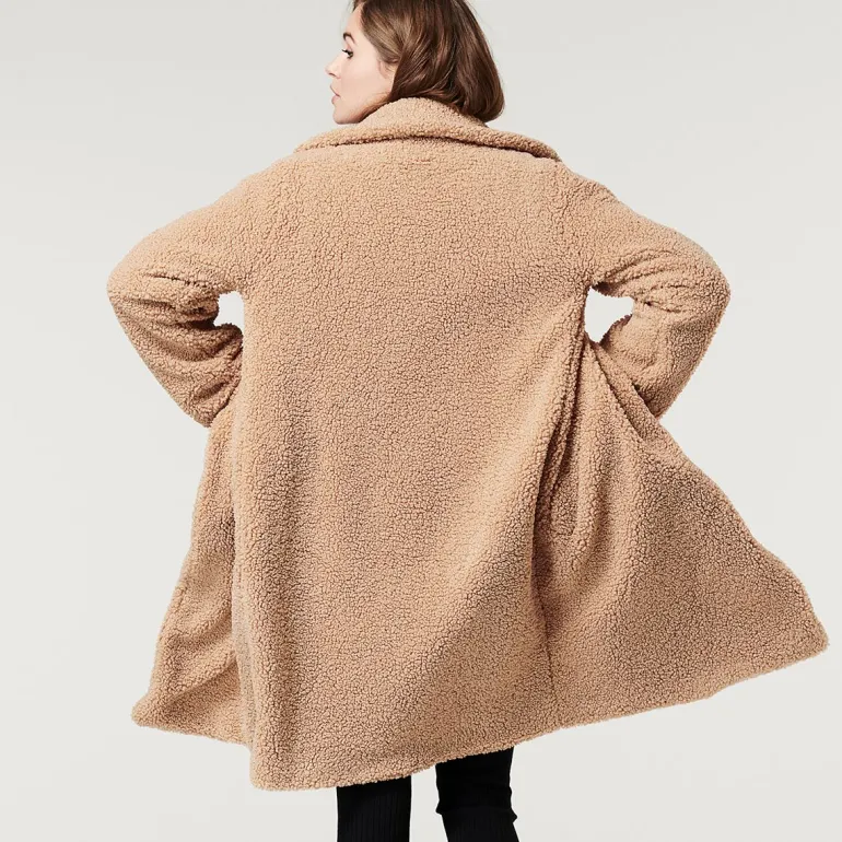 winterjas_furry__ginger_r_16.webp Noppies Jassen & Blazers<Winterjas Furry - Ginger Root
