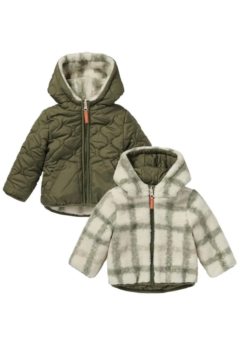 winterjas_galar__reversib_0.webp Noppies Jassen<Winterjas Galar - Reversible - Dusty Olive