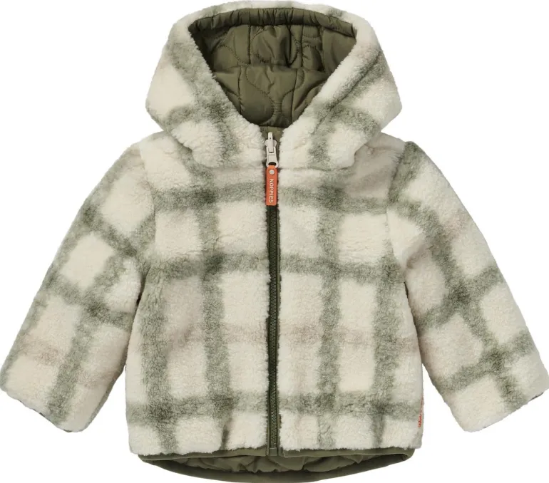 winterjas_galar__reversib_2.webp Noppies Jassen<Winterjas Galar - Reversible - Dusty Olive