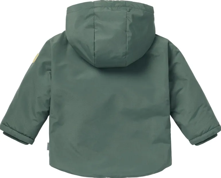 winterjas_gamones__uni_gr_6.webp Noppies Jassen<Winterjas Gamones - Uni Green