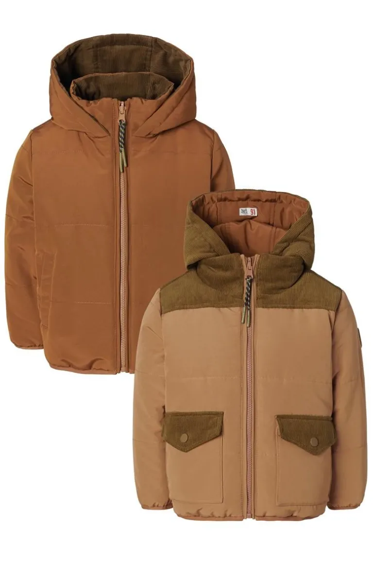 winterjas_hinix__reversib_12.webp Noppies Jassen<Winterjas Hinix - Reversible - Bistre