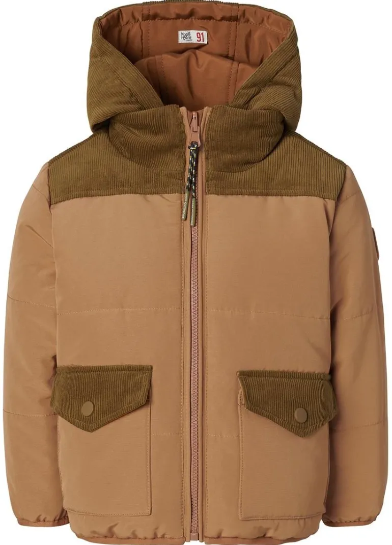 winterjas_hinix__reversib_14.webp Noppies Jassen<Winterjas Hinix - Reversible - Bistre