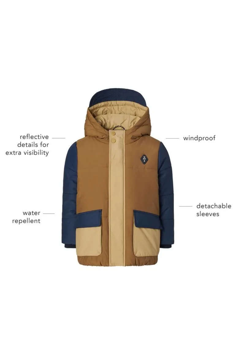 winterjas_hinojos__bronze_6.webp Noppies Jassen<Winterjas Hinojos - Bronze Tan