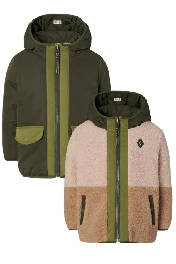 Noppies Jassen<Winterjas Hoyos - Reversible - Forest Night