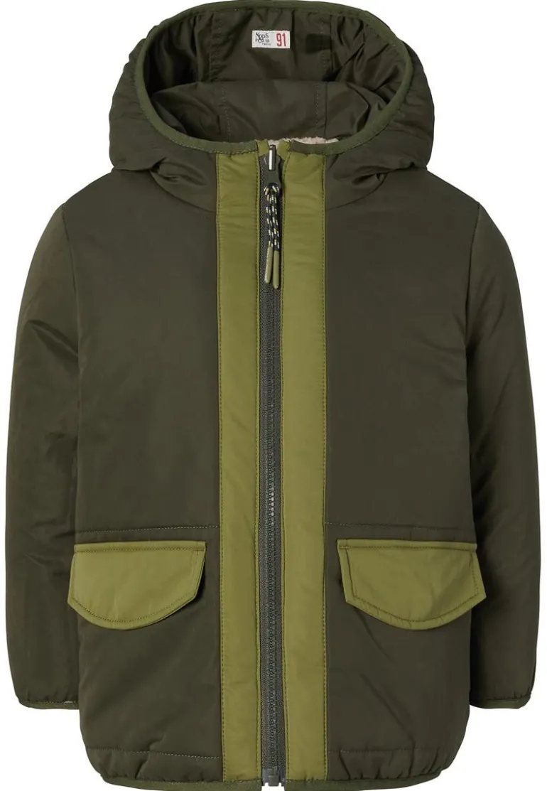 winterjas_hoyos__reversib_16.webp Noppies Jassen<Winterjas Hoyos - Reversible - Forest Night