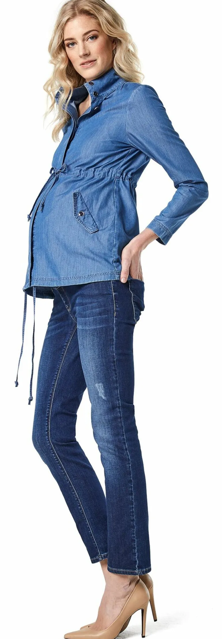 zomerjas__bright_blue_4.webp Noppies Jassen & Blazers<Zomerjas - Bright Blue