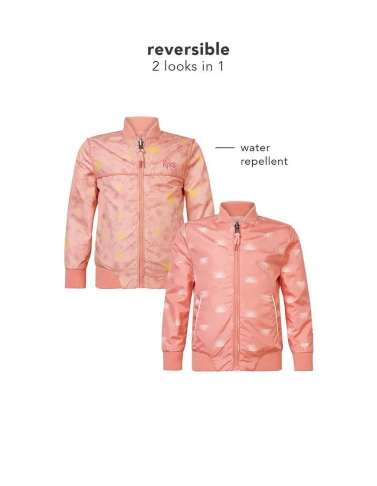 zomerjas_eunice__reversib_9.webp Noppies Jassen<Zomerjas Eunice - Reversible - Coral Haze